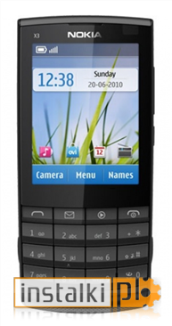 Nokia X3-02 – instrukcja obsługi